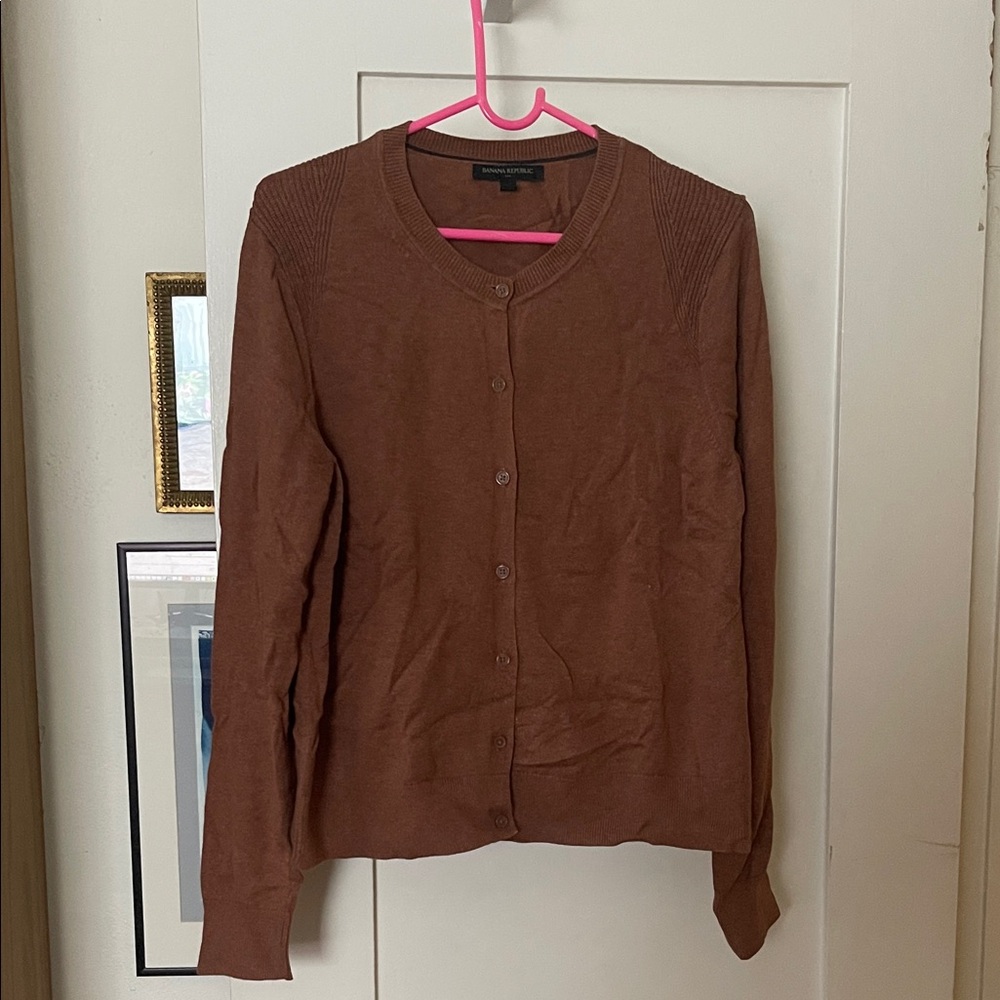 Banana Republic Brown Women's Forever Cardigan